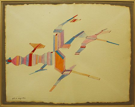 ACHILLE PERILLI, "Omaggio a Attila", 1985