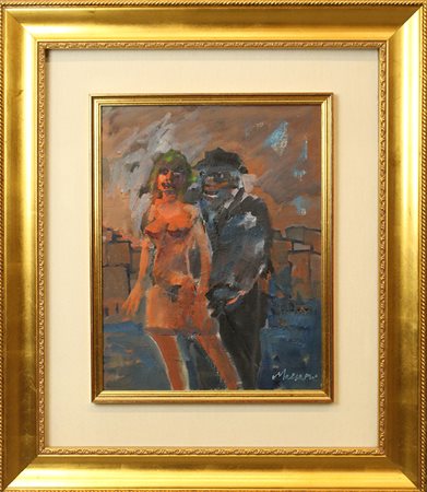 MINO MACCARI, "L'Approccio", 1968