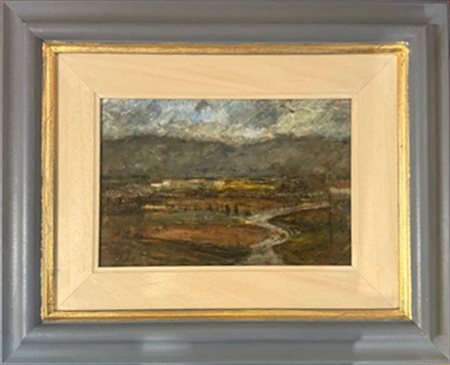 SERGIO SCATIZZI, "Paesaggio", 1946
