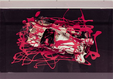 BERNARD AUBERTIN, "Voiture Brulée, 2010