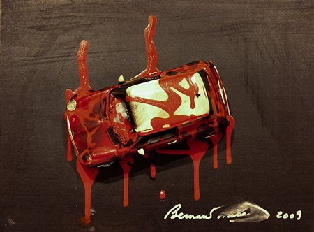 BERNARD AUBERTIN, "Voiture Brulée", 2019