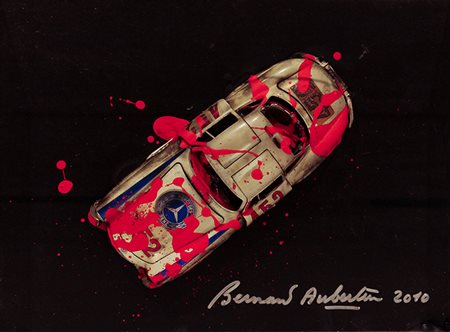BERNARD AUBERTIN, "Voiture Brulèe", 2010
