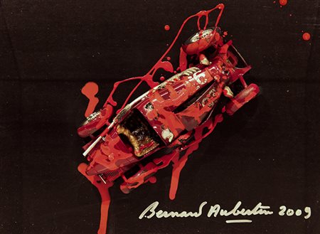 BERNARD AUBERTIN, "Voiture Brulée", 2009