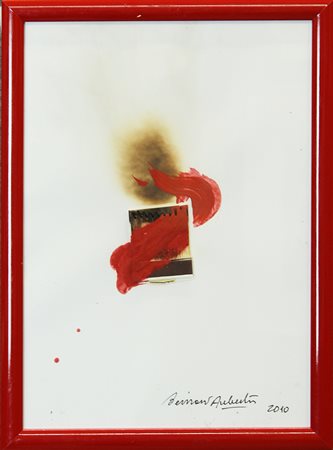 BERNARD AUBERTIN, "DESSIN DE FEU", 2010