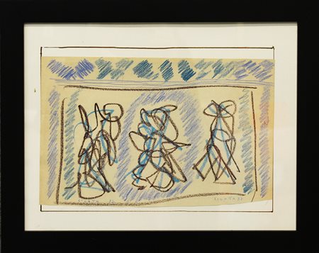 RICCARDO LICATA, "Presenze", 1982