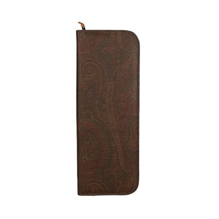 ETRO MILANO, ELEGANTE PORTACRAVATTE DA VIAGGIO