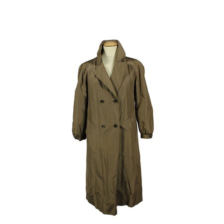 RARO ESEMPIO DI CAPPOTTO VINTAGE SARTORIALE DOPPIO USO