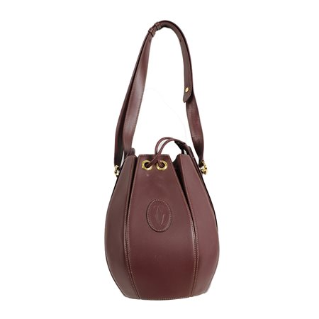 CARTIER RARA E AFFASCINANTE BORSA VINTAGE MUST DE CARTIER