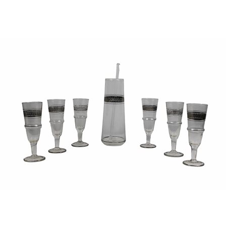 LOTTO DI 2 SERVIZI DA COCKTAIL