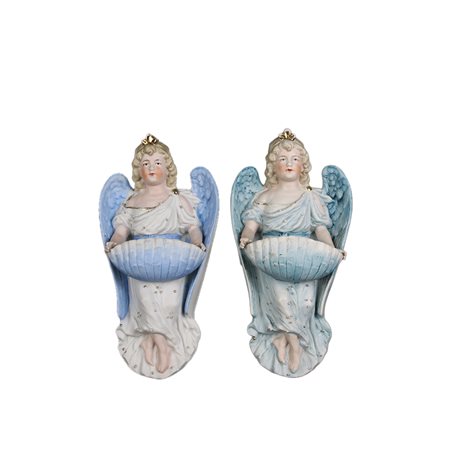 COPPIA DI ACQUASANTIERE 