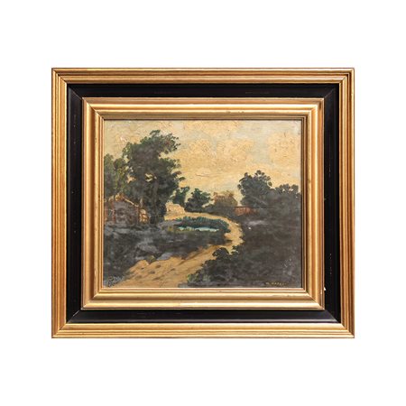 DIPINTO OLIO SU COMPENSATO