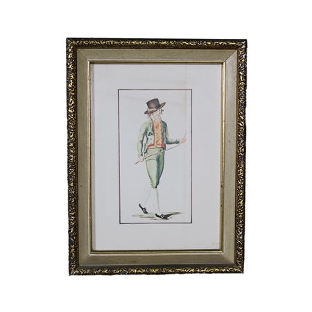 LOTTO DI 4 STAMPE COLORATE 