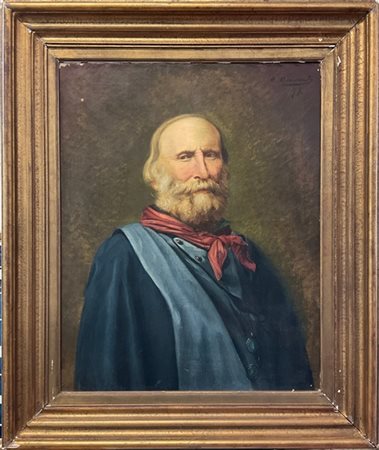 E. Benvenuti

"Garibaldi" 1879
olio su tela (cm 85x68)
Firmato e datato in alto