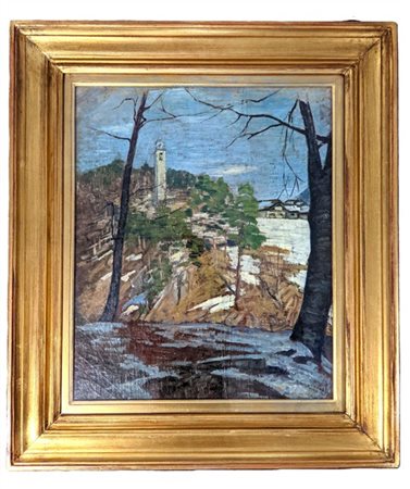 Carlo Fornara (Attribuito)

"Vocogno" 1908
olio su compensato (cm 56x46)
al retr