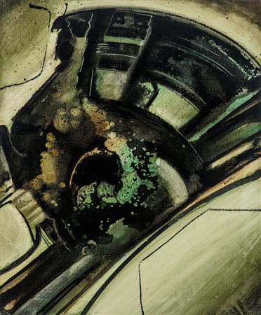 Gianni Bertini (Pisa 1922 - Caen 2010)  - Cadmos ubriaco, 1957