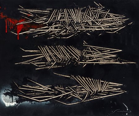 Emilio Scanavino (Genova 1922 - Milano 1986)  - Sequenza