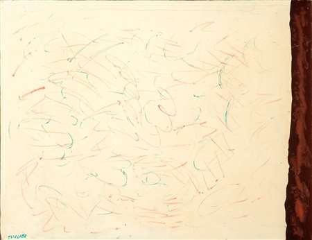 Giulio Turcato (Mantova 1912 - Roma 1995)  - Segnico, 60s