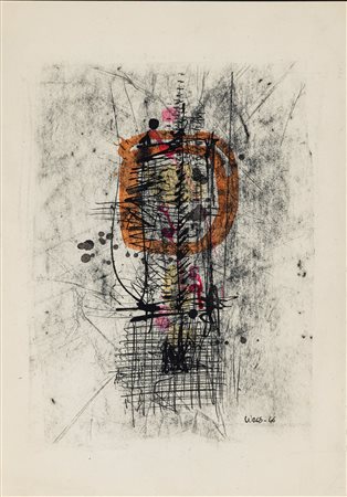 Otto Wols (Alfred Otto Wolfgang Schulze) (Berlino 1913 - Parigi 1951)  - Composizione, 1946