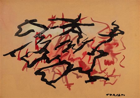 Giulio Turcato (Mantova 1912 - Roma 1995)  - Composizione, 50s