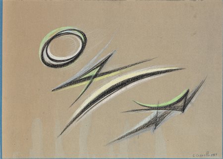 Carmelo Cappello (Ragusa 1912 - Milano 1996)  - Senza titolo, 1969