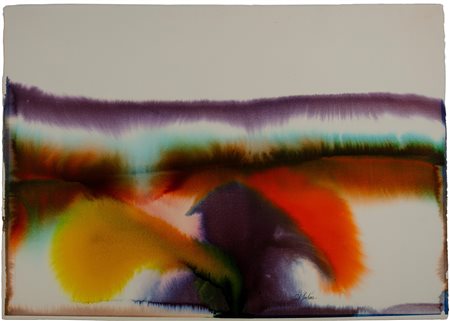 Paul Jenkins (Kansas City 1923 - Manhattan 2012)  - Phenomena take the land, 1979