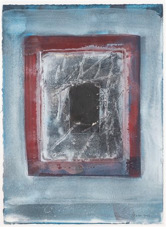 Guido Strazza (Santa Fiora 1922)  - Senza titolo, 2002