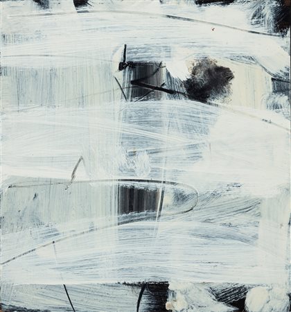 Piero Ruggeri (Torino 1930 - Avigliana 2009)  - Bianco e paesaggio n. 2, 1995