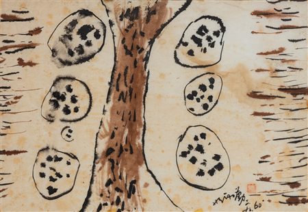 Hsiao Chin (Shangai 1935 - Taiwan 2023)  - Senza titolo, 1960