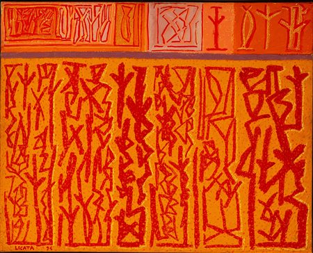 Riccardo Licata (Torino 1929 - Venezia 2014)  - Composizione, 1994
