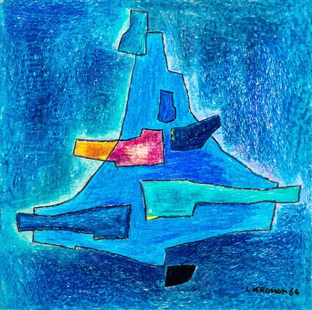 Luigi Veronesi (Milano 1908 - 1998)  - Organico n. 83, 1964