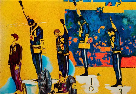 Giangiacomo Spadari (San Marino 1938 - Parigi 1997)  - Mexico 68, 1993