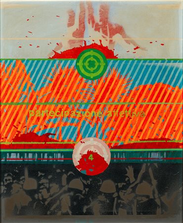 Fernando De Filippi (Lecce 1940)  - Partecipazione affettiva, 1968