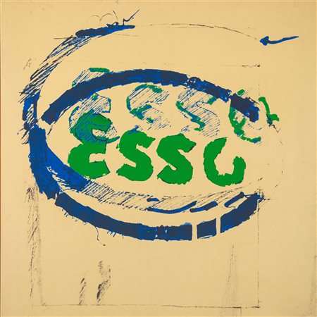 Mario Schifano (Homs 1934 - Roma 1998)  - Senza titolo, second half of the 70s