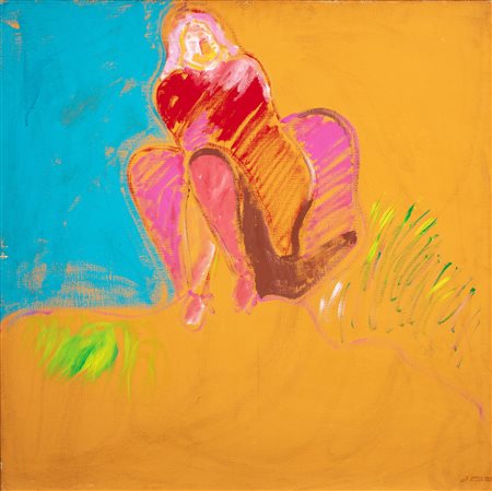 Tano Festa (Roma 1938 - 1988)  - Senza titolo, 1986