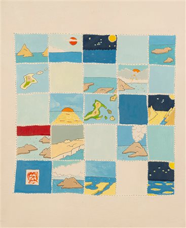 Pablo Echaurren (Roma 1951)  - La magia delle isole vulcaniche