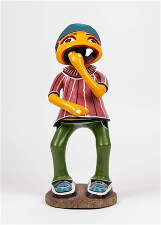 George Lilanga (Kikwetu 1934 - Dar es Salaam 2005)  - Shetani, 1999