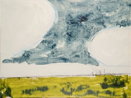 Mario Schifano (Homs 1934 - Roma 1998)  - Paesaggio anemico, 1979