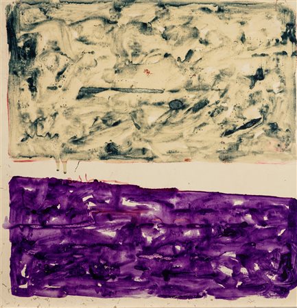 Mario Schifano (Homs 1934 - Roma 1998)  - Senza titolo, 1980/'81