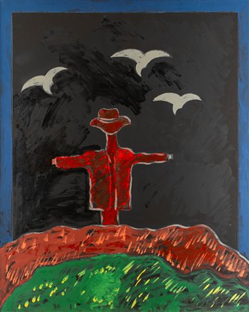 Tano Festa (Roma 1938 - 1988)  - Senza titolo