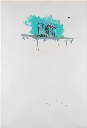 Mario Schifano (Homs 1934 - Roma 1998)  - Senza titolo