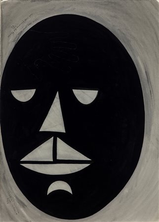 Cesare Tacchi (Roma 1940 - 2014)  - (Ferro) scultura in foglio, 1986