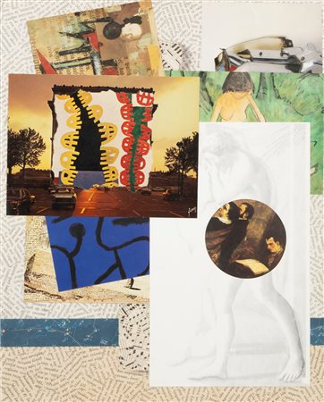 Jiri Kolar (Protivín 1914 - Praga 2002)  - Senza titolo, 1995