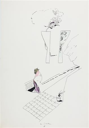 Ugo La Pietra (Bussi Sul Tirino 1938)  - Senza titolo, 1988