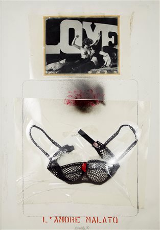 Paolo Baratella (Bologna 1935 - Lucca 2023)  - Amore malato, 1974