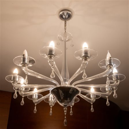 Venini (1921), Vetreria
Lampadario a dodici fiamme