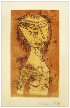 PAUL KLEE Munchenbuchsee (Svizzera) 1879 – Muralto (Svizzera) 1940 Die...