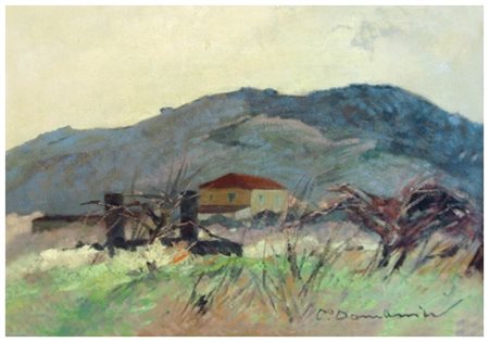 CARLO DOMENICI Livorno 1898 – Valdana di Portoferraio 1981 Sole invernale a...