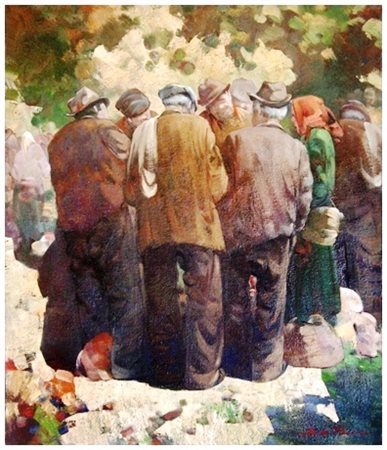 GIULIO DA VICCHIO Vicchio di Mugello 1925 – Livorno 2004 Legati alla terra –...