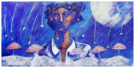 GIAMPAOLO TALANI San Vincenzo 1955 Notte di San Lorenzo 2014 T.m. su cartone...