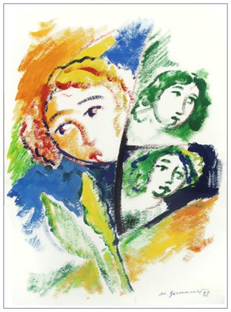 MIMMO GERMANA’ Catania 1944 – Busto Arsizio 1992 Senza titolo 1989 T.m. su...